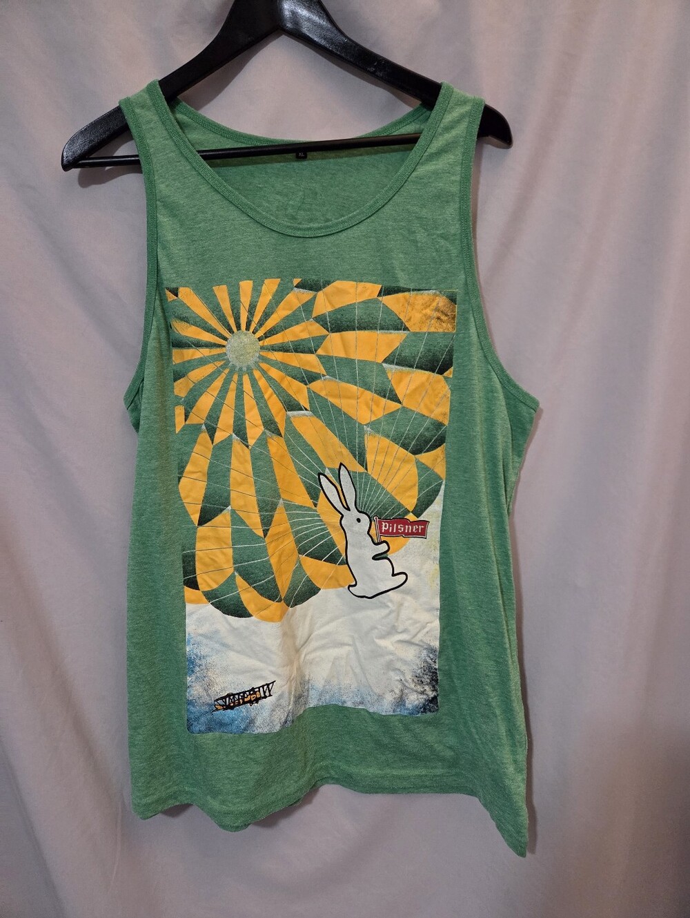 Old Style Pilsner Saskatchewan Roughriders Tank Top Size XL